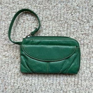 Green Hobo Wristlet/wallet